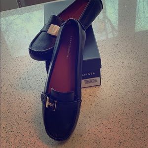 Tommy Hilfiger navy loafers
